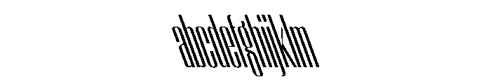 WorkhorseEmpire MediumCompressedReverseOblique Instance FONT