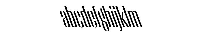 WorkhorseEmpire MediumCondensedReverseOblique Instance FONT