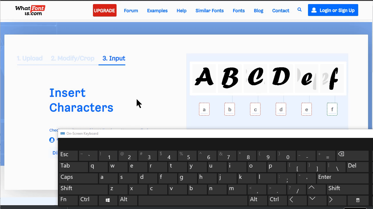 Convert all letters to uppercase