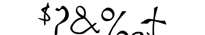 001 Stretched-Strung Font OTHER CHARS