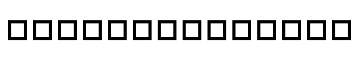 101! Deco Type 1 Font LOWERCASE