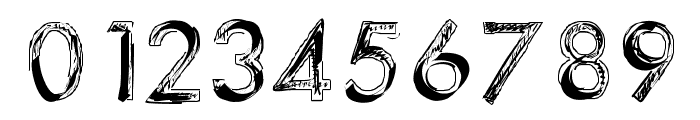 123Sketch Font OTHER CHARS
