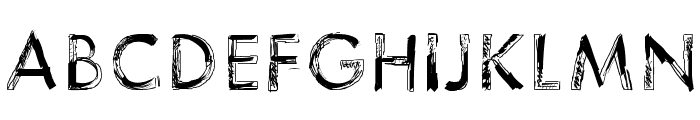 123Sketch Font LOWERCASE