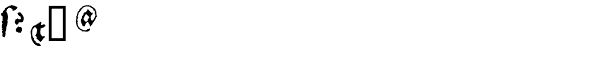 1538 Schwabacher Normal Font OTHER CHARS