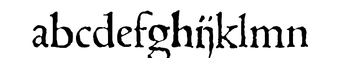 1543HumaneJenson Normal Font LOWERCASE