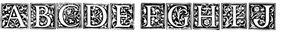 1565 Renaissance Font UPPERCASE
