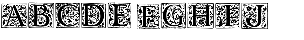 1565 Renaissance Font LOWERCASE