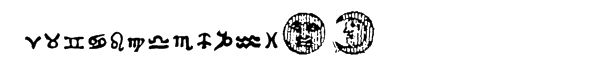 1689 Almanach Symbols Font LOWERCASE