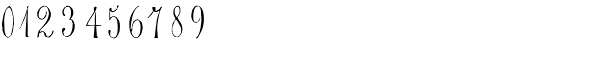 1864 GLC Monogram KL Font OTHER CHARS