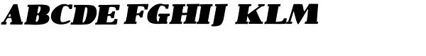 1890 Notice Italic Font LOWERCASE
