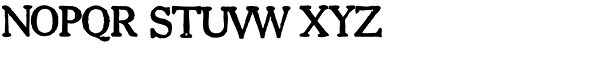 1906 French News Caps Normal Font LOWERCASE