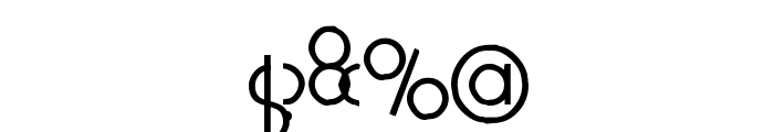 1920 Bold Font OTHER CHARS