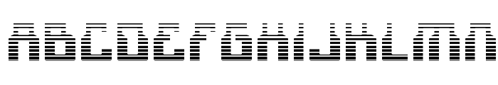 1968 Odyssey Gradient Font LOWERCASE