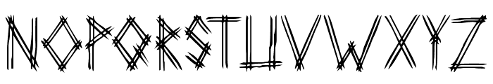 2 Prong Tree Font LOWERCASE