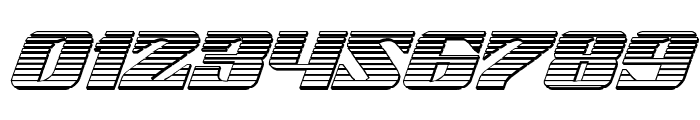21 Gun Salute Chrome Italic Font OTHER CHARS