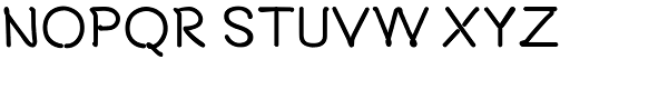 24 HRS Font UPPERCASE