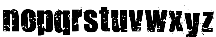 321impact Font LOWERCASE
