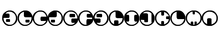 360 Font LOWERCASE