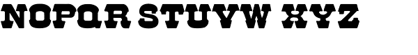 57 Rodeo Font UPPERCASE