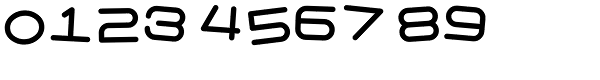 7 Days 2003 Tilted Font OTHER CHARS