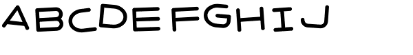 7 Days 2003 Tilted Font UPPERCASE