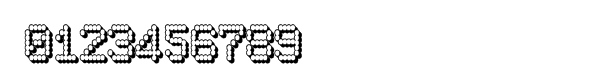 80s PSL Outline Font OTHER CHARS