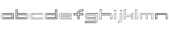 914-OUTLINE Font LOWERCASE