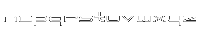 914-OUTLINE Font LOWERCASE