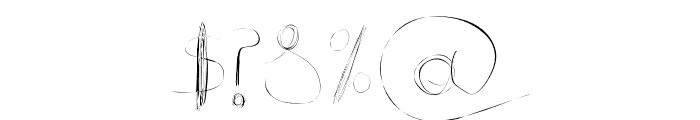 99%LineScratch Font OTHER CHARS