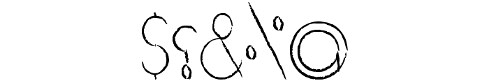 [[[o]]] brushhh Font OTHER CHARS