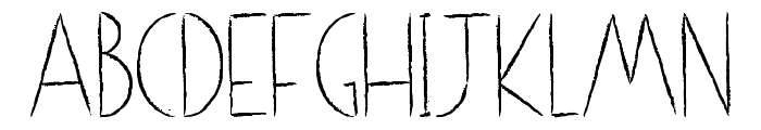 [[[o]]] brushhh Font UPPERCASE