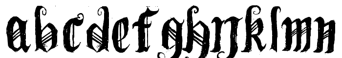 [BichOGothic] Font LOWERCASE