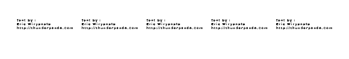 -banhart- ver  010 Font OTHER CHARS