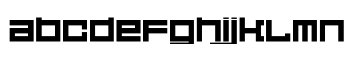 5Didgit Solid Regular Font LOWERCASE