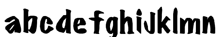FlareBold Font LOWERCASE