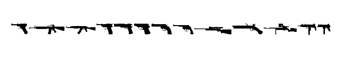 2nd Amendment Font UPPERCASE