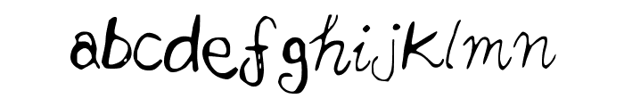 2nd_Attempt Font LOWERCASE