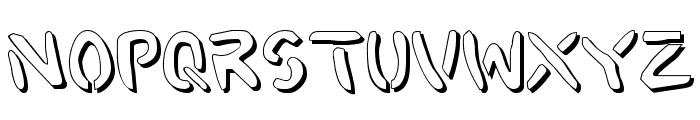 2Toon Shadow Font LOWERCASE