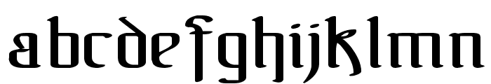 !The Black Bloc Font LOWERCASE