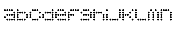 5x5 Dots Font LOWERCASE