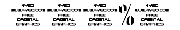 4YEOstamp Font OTHER CHARS