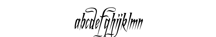 A Charming Font Italic Font LOWERCASE