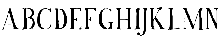 A Font with Serifs Font UPPERCASE