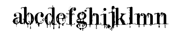 A Lolita Scorned Font LOWERCASE