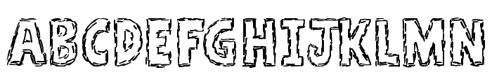 A Stitch Plus Nine Font UPPERCASE