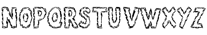 A Stitch Plus Nine Font UPPERCASE