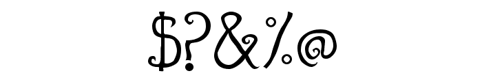 A T  & Love Font OTHER CHARS