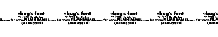 a-bug-s-life---debugged Font OTHER CHARS
