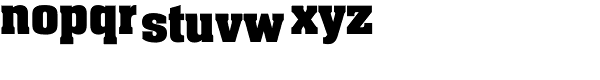 Aachen Bold Font LOWERCASE
