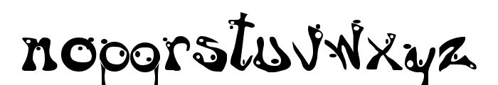 AajaxSurrealFreak Font LOWERCASE